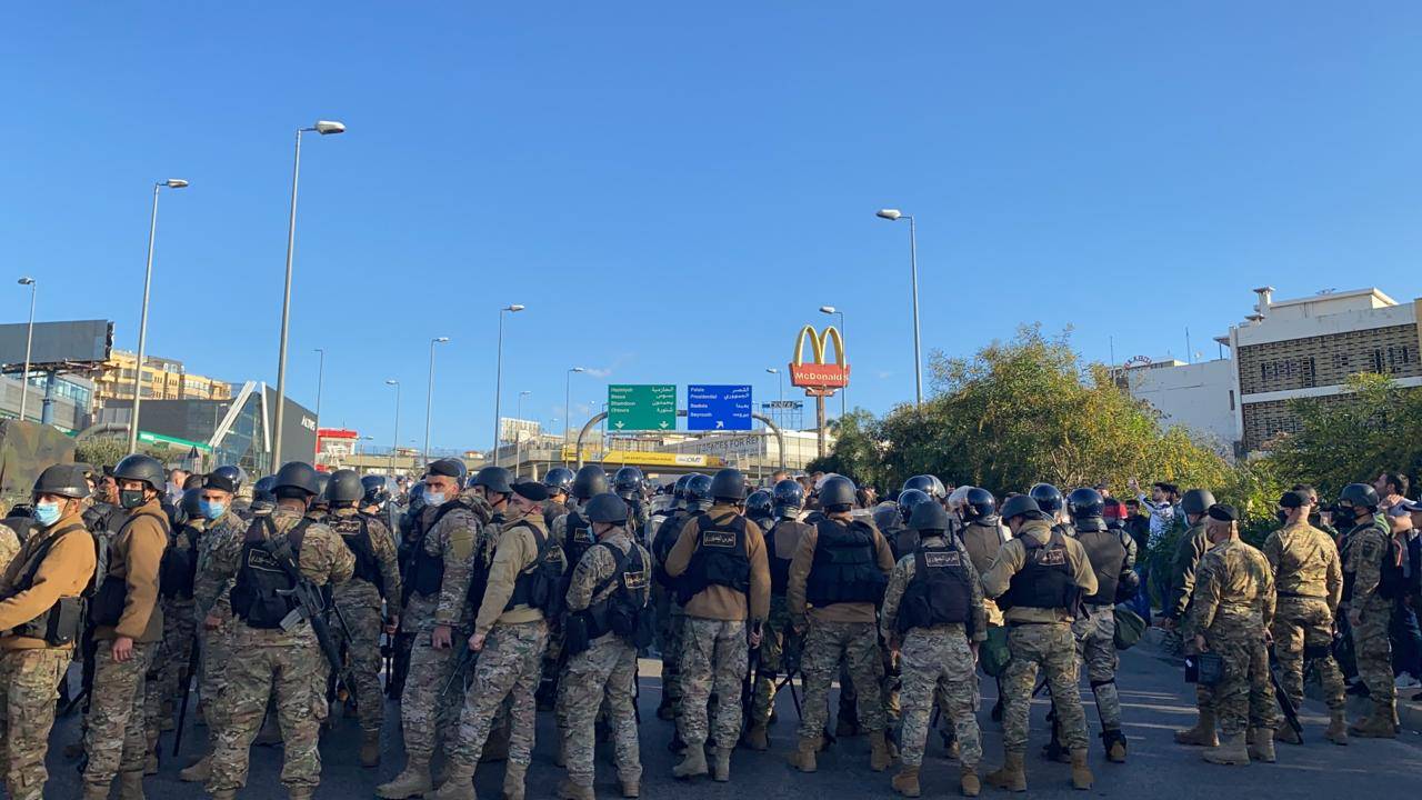 baabda-protest